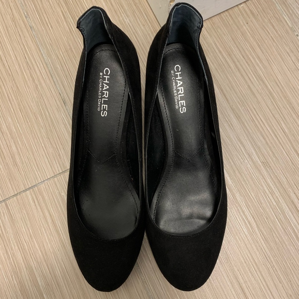Charles low-heeled dress shoes